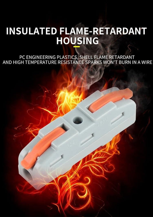 Lever Wire Cable Connectors Pack of 10