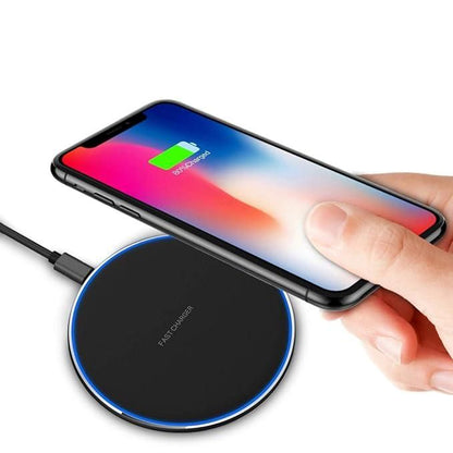 Standard Ultra-Slim Wireless Charging Pad || Fast Charge, Lightweight & Multicolor