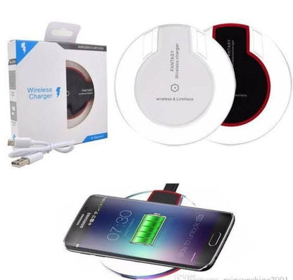 Standard Ultra-Slim Wireless Charging Pad || Fast Charge, Lightweight & Multicolor