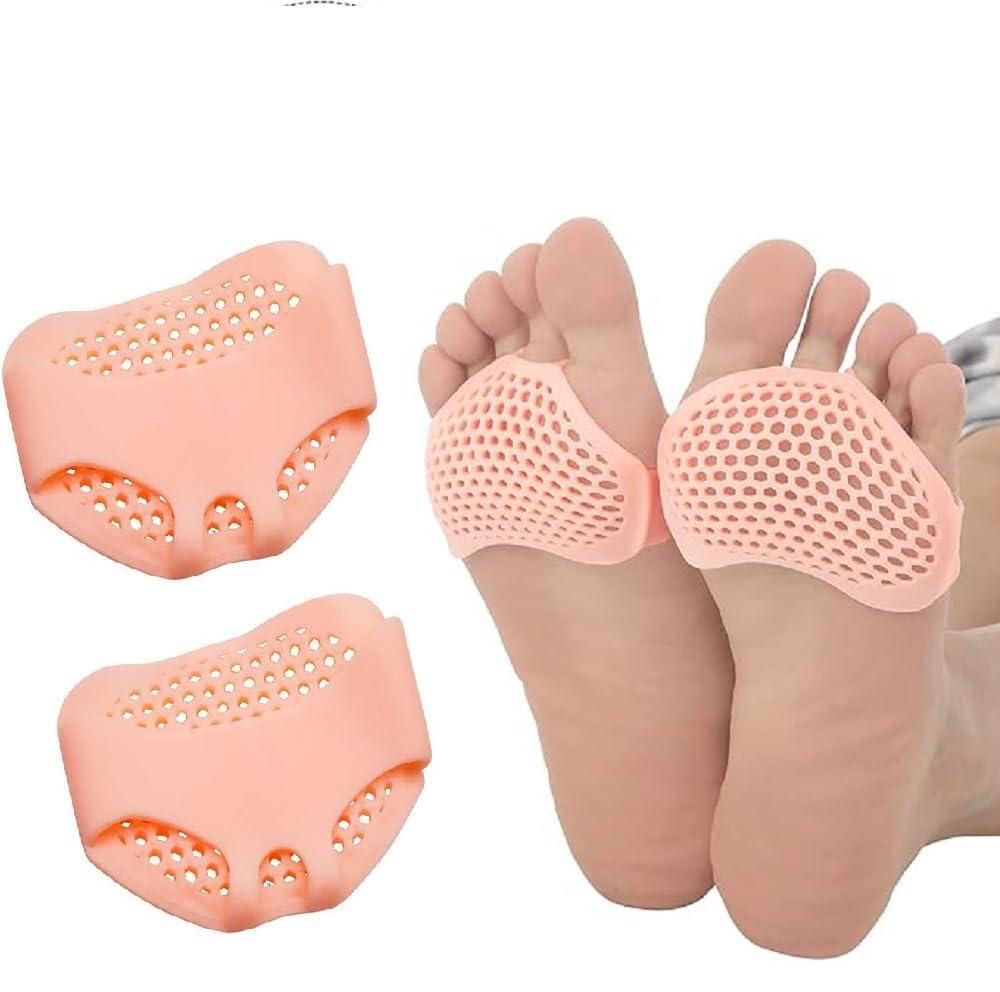 Silicone Honeycomb Shoes Pad Gel Insoles Breathable Health Care Massage for feet (Pair of 1)