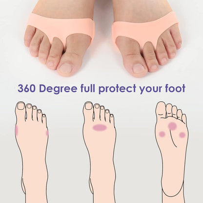 Silicone Honeycomb Shoes Pad Gel Insoles Breathable Health Care Massage for feet (Pair of 1)