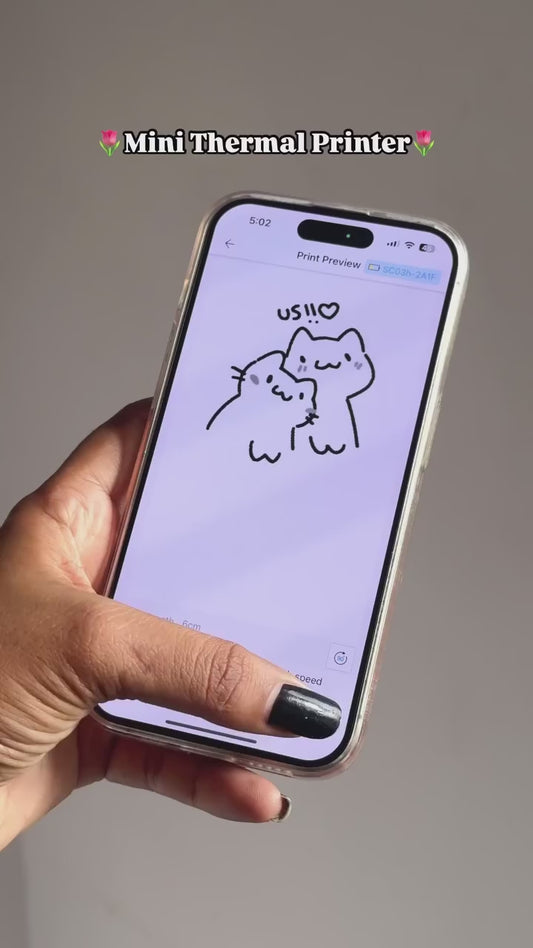 Inkless Bluetooth Pocket Printer