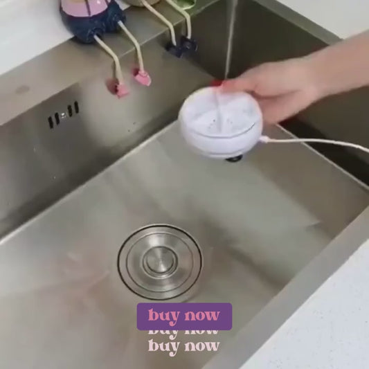 Mini Portable Washing Machine | 2-in-1 Rotating Ultrasonic Washer